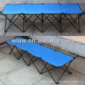 Banc pliant en polyester 600D 4 places